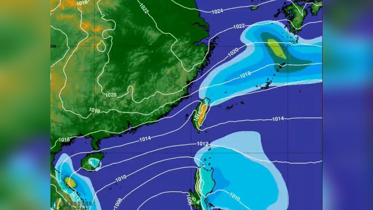 快新聞/恐雙颱共舞!海鷗颱風進南海 專家:新熱帶低壓可能生成