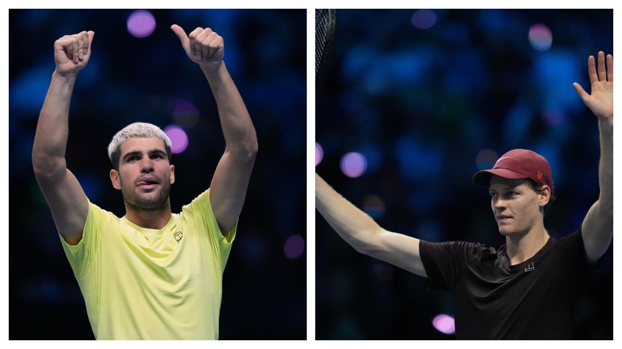 網球(影)/小蠻牛再戰辛納!ATP年終賽世界兩大高手將爭最後冠軍