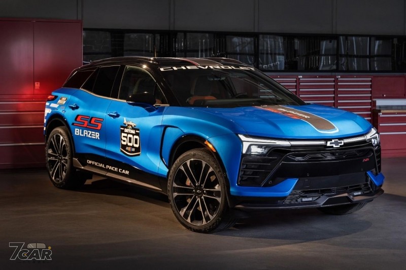 實際性能比最初宣布的還要狂！Chevrolet Blazer EV SS將擔任Daytona 500安全車