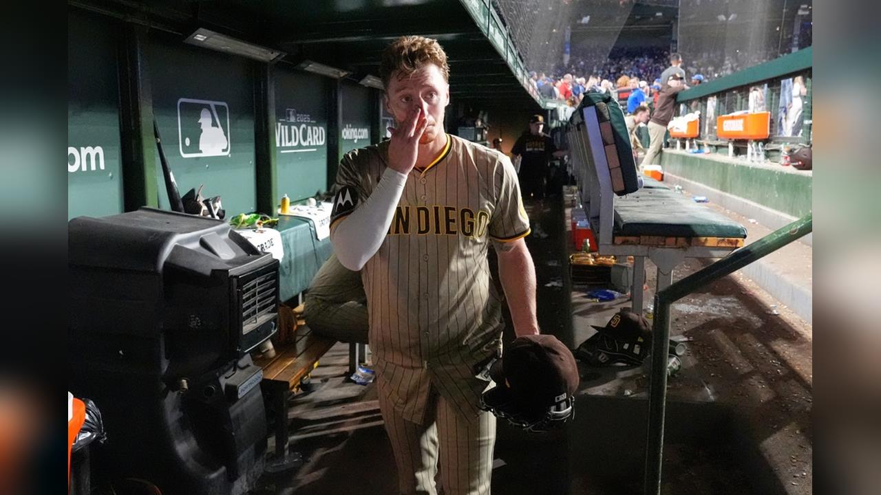 MLB(影)/教士輸比賽也輸風度? 球員不滿主審好球帶賽後興師問罪影片曝