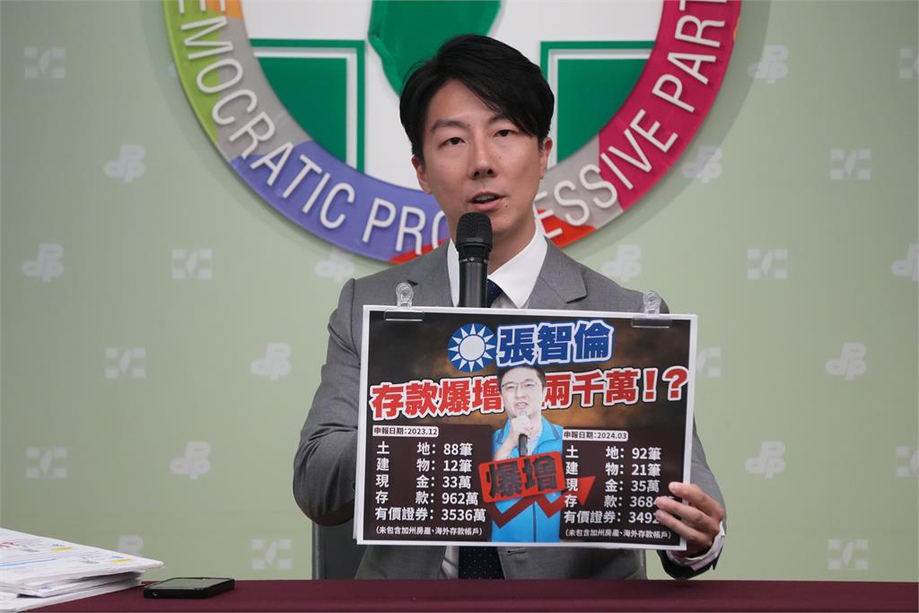 快新聞／張智倫遭爆未申報美國房產　民進黨提3質疑轟說謊：當包租公？