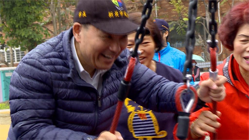「星際探險」兒童公園成熱點 侯友宜親視察
