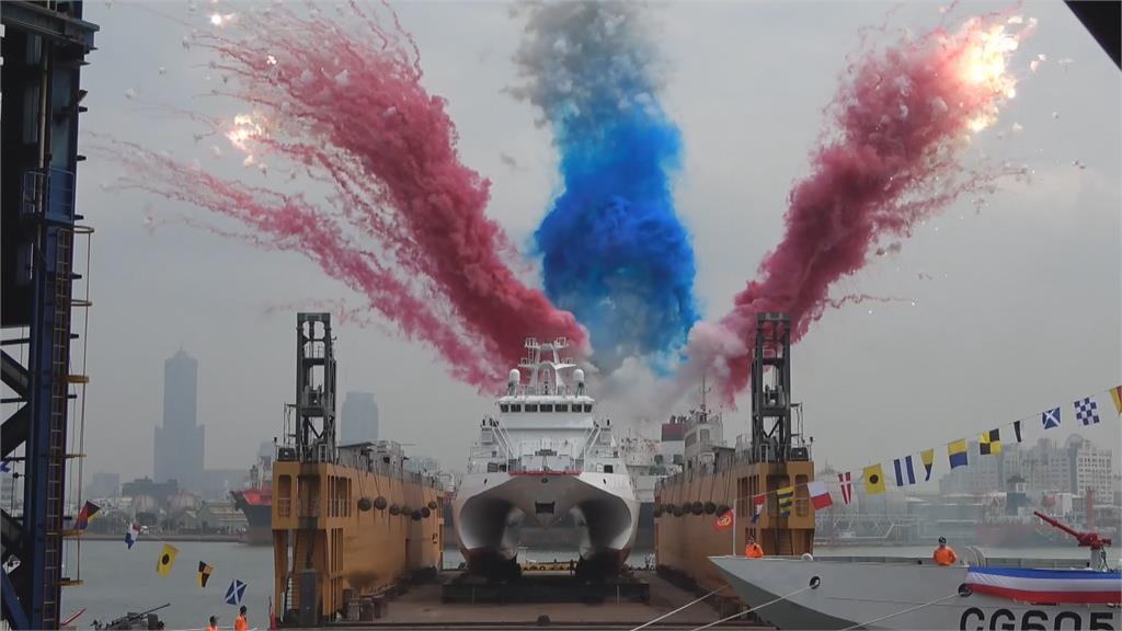 第4艘600噸安平級巡防艦　「旗津艦」今交船
