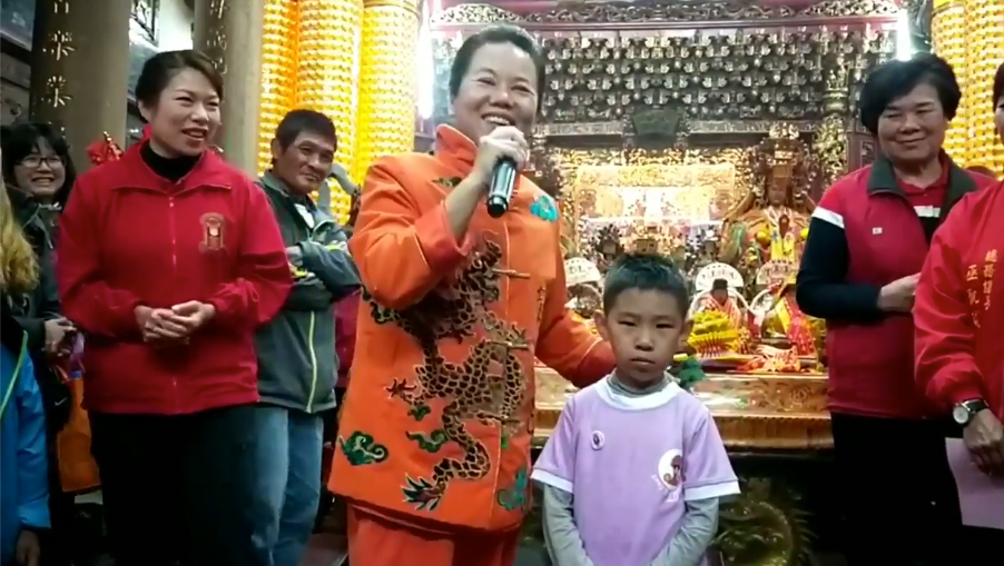 桃園龍德宮四媽祖八天徒步遶境 香客爭相見證功德路