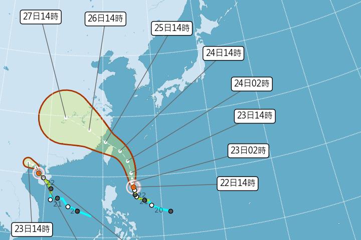 凱米海警「今晚11點半發布」！　降雨最劇烈時間曝光了