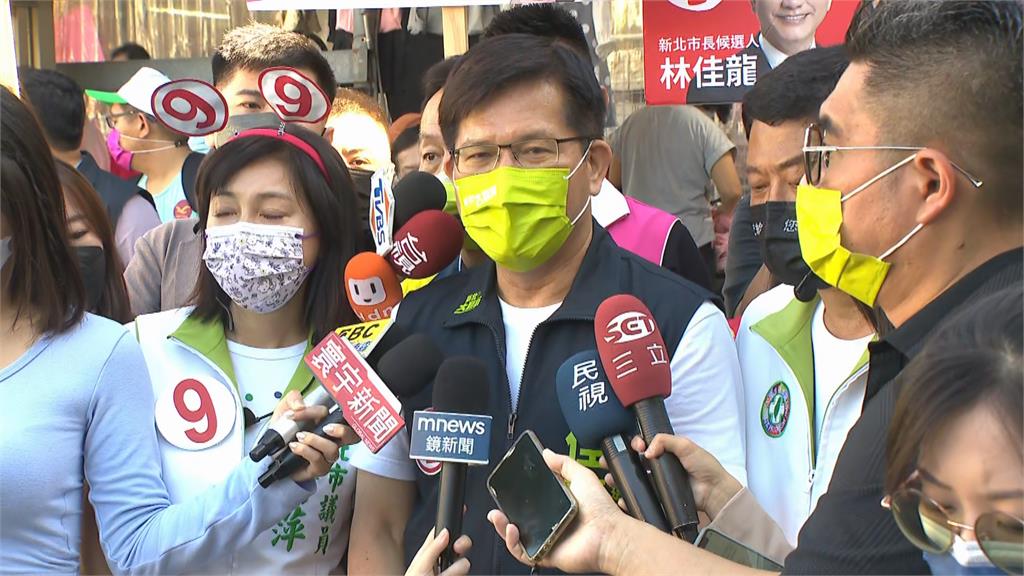 LIVE／選戰倒數15天　林佳龍汐止金龍市場掃街拜票