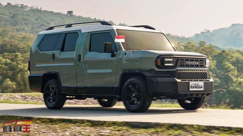 原廠「魔改」海力士　Toyota Hilux Rangga SUV 將於 2025 年印尼推出