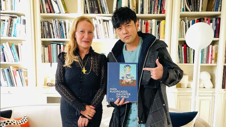 周杰倫法國秀超狂人脈！到「畢卡索孫女家做客」 感受穿越時空碰撞感
