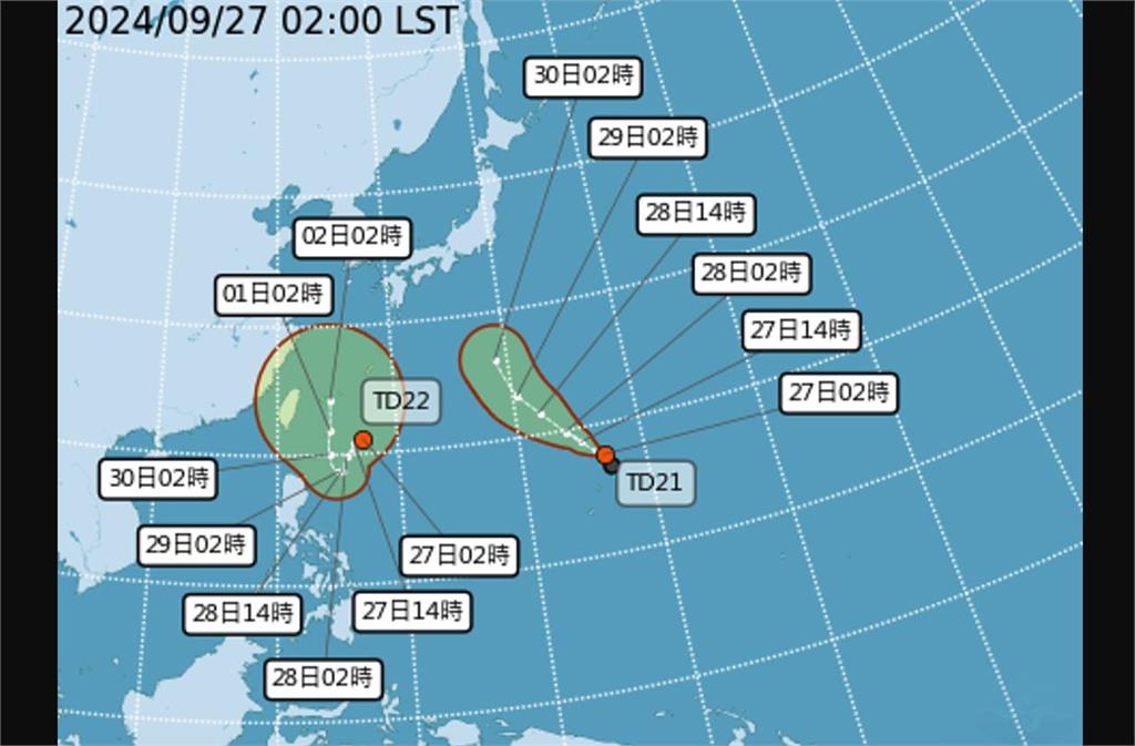 快新聞／準颱風週末襲台！台灣「連3日」雨彈狂襲　氣象署曝雨勢狀況