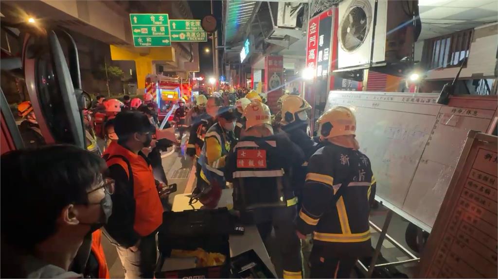 新北出租公寓深夜惡火 1男倒臥廁所命喪火窟