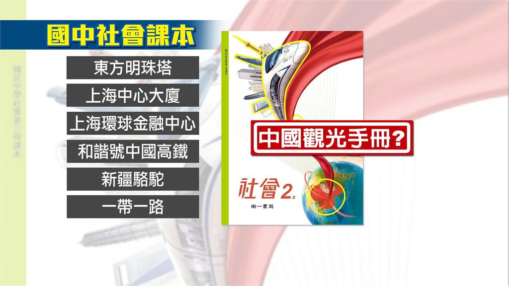 南一社會課本成中國宣傳海報？學者嘆政治宣傳