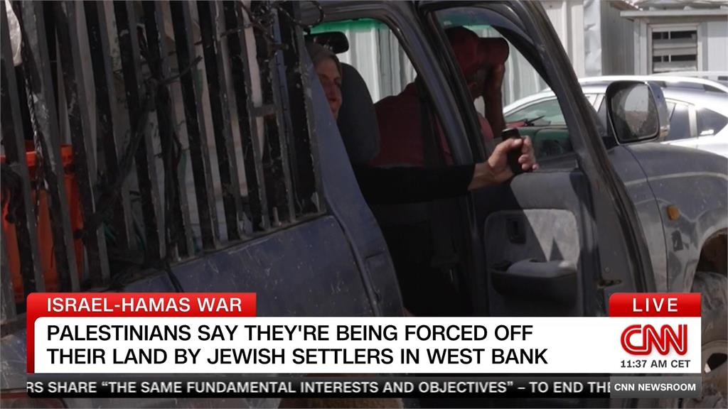 以哈開戰「約旦河西岸」暴力衝突暴增　至少864名巴勒斯坦人被迫遷離