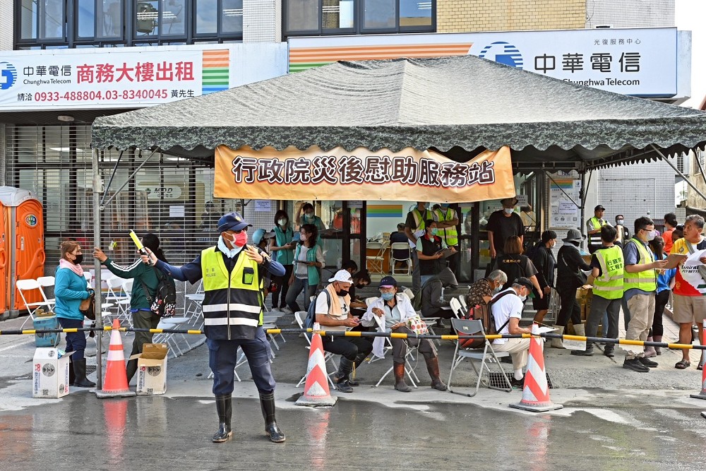 花蓮災後慰助一站式服務 行政院今日啟動撥款