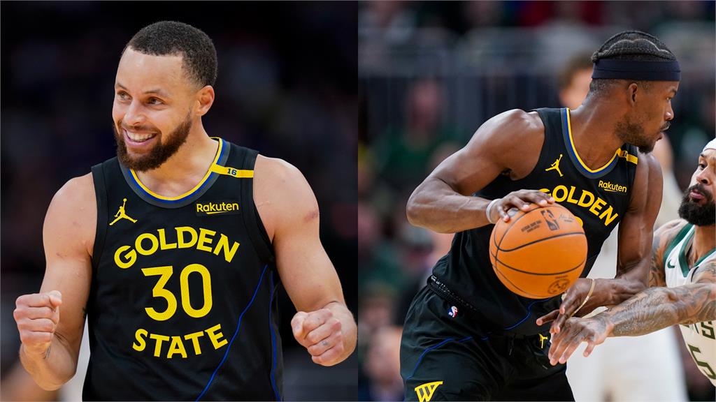 NBA(影)／柯瑞讚有巴特勒打球變得更簡單　巴特勒則坦言尚未恢復最佳狀態