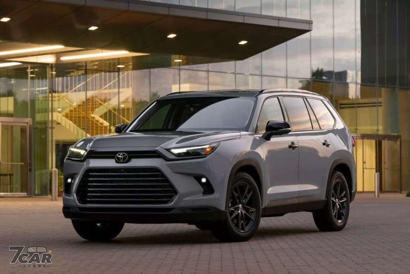 新增入門以及黑化車型　2025 Toyota Grand Highlander 北美登場