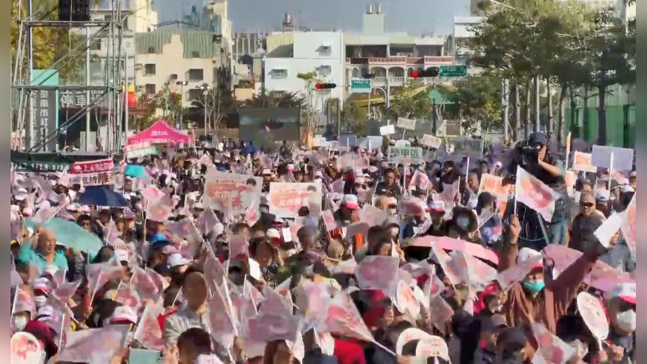 民進黨台南市長初選倒數　陳亭妃、林俊憲選情白熱化