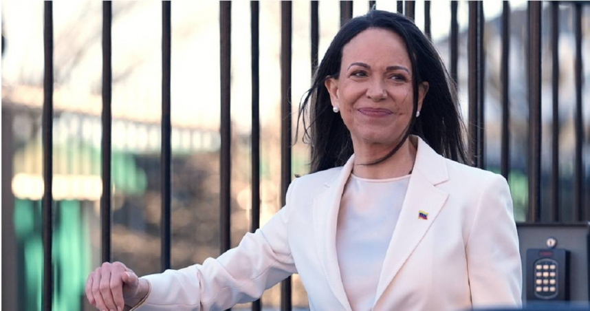 馬查多稱已將「諾貝爾和平獎」送給川普！盼委內瑞拉改朝換代