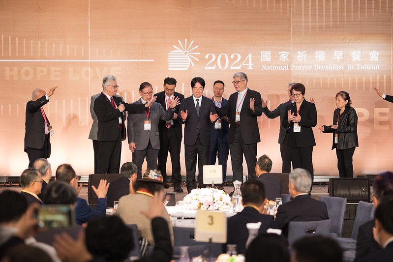 快新聞／出席國家祈禱早餐會　賴清德提3項使命