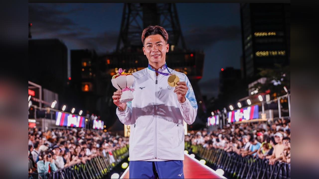 亞運／軟網金牌余凱文登上「ONE ASIA WORLD」舞台！非日本選手第一人