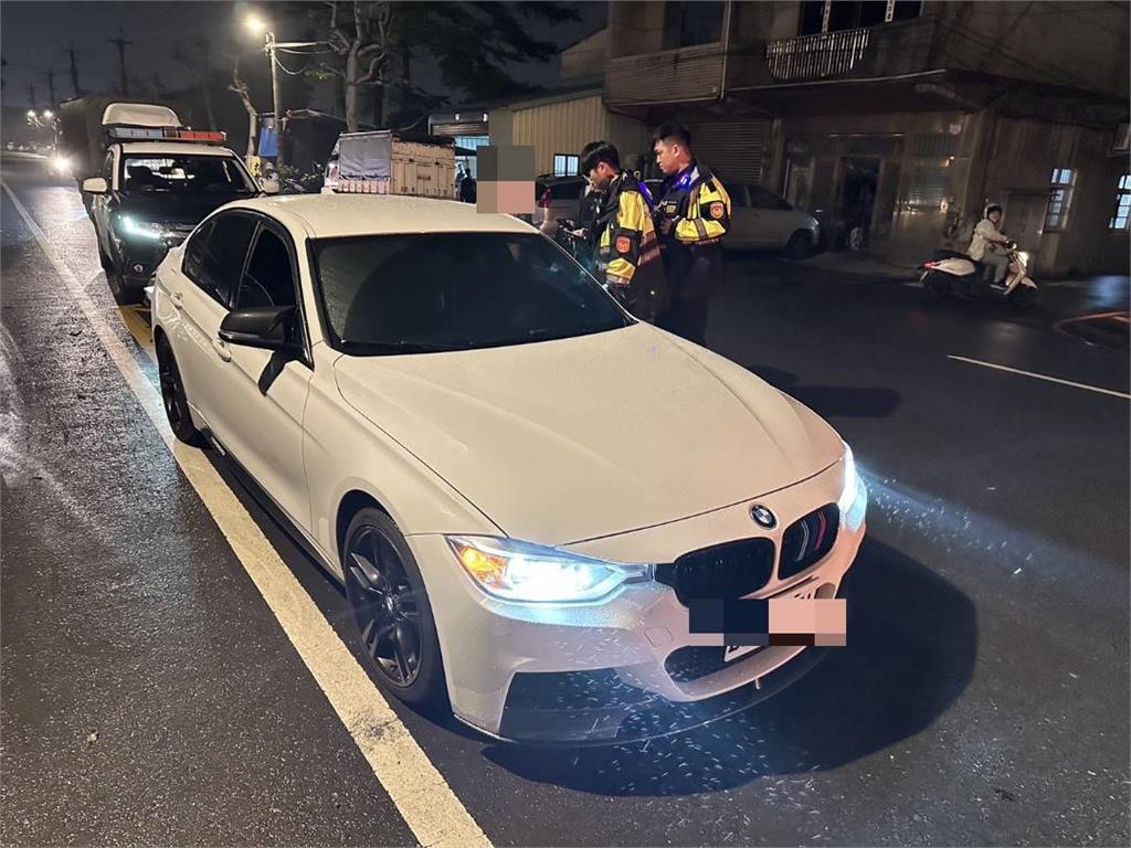 八德BMW猴深夜炸街擾民　桃園環警24小時內火速逮人