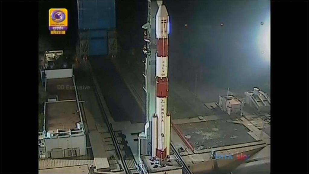 印度太空組織成功發射 全球最輕衛星上軌道