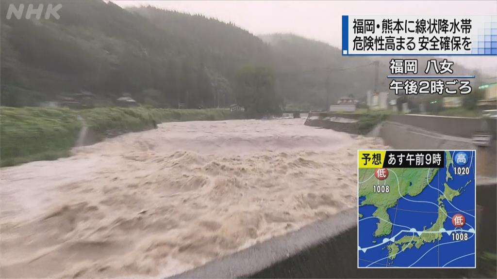 西日本鋒面滯留致災！　九州暴雨、鹿兒島土石流警戒