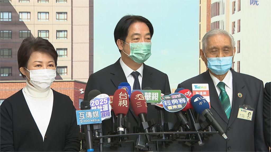 快新聞／談勇鷹高教機墜海　賴清德喊話立法院：盼能毫無保留支持台灣國防