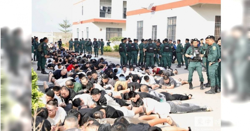 柬埔寨警破獲跨國電詐園區　2044人落網！驚見5名台灣人