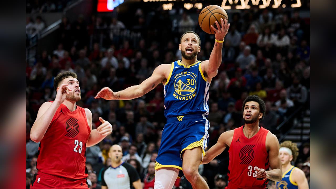 NBA(影)柯瑞12顆三分球攻下48分!單場40分得分紀錄超越喬丹史上第一