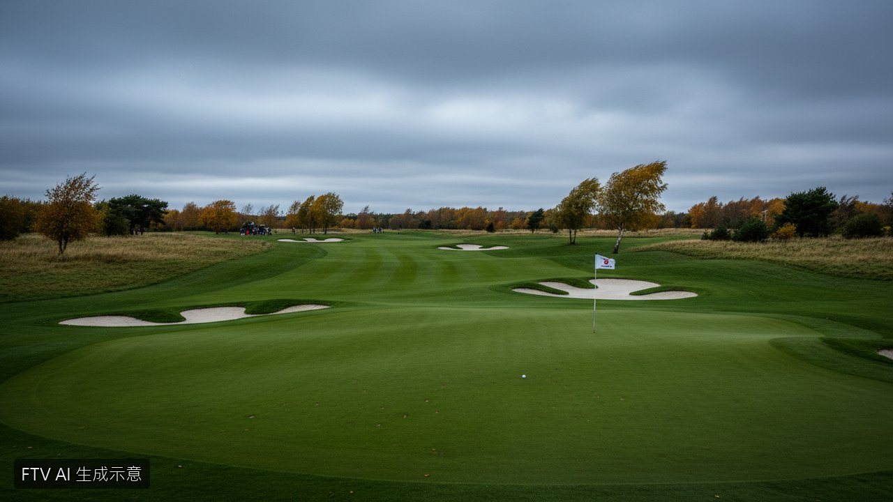 PGA錦標賽次輪強風攪局 Maverick McNealy 與 Alex Smalley 並列領先