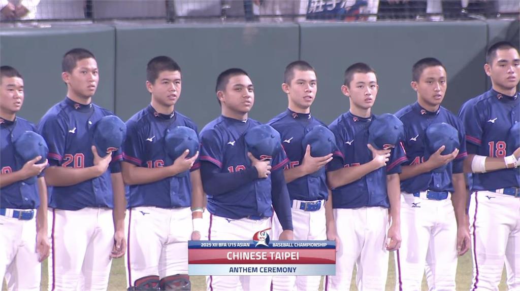 棒球/狂賀!陳泊佑2分長打建功 台灣隊3:0擊退強敵日本奪U15冠軍