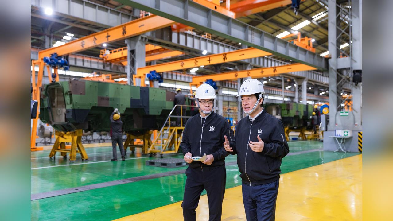 快新聞/209兵工廠專訪 賴總統談國防自主:打造台灣另一座「護國神山」