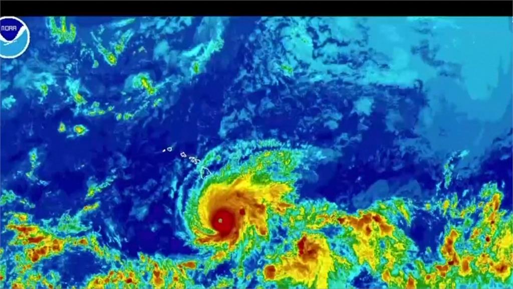 <em>颶風</em>雷恩已增強到5級 不斷朝夏威夷逼近