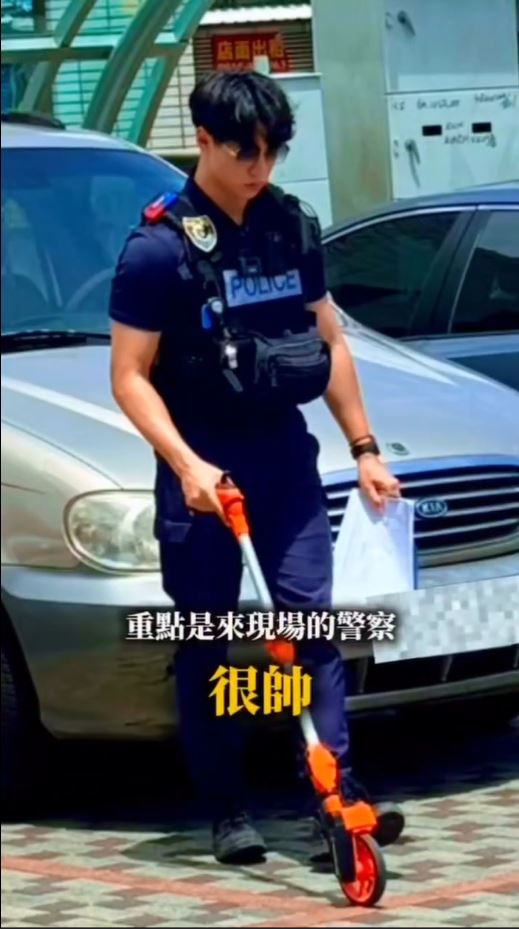 台東熱氣球旅遊遇車禍 女遊客見帥警秒暈 結局神展開
