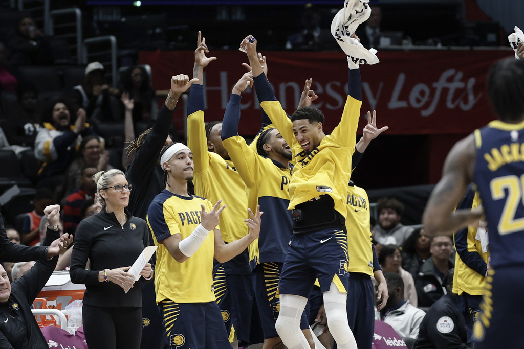 NBA(影)／被絕殺後爆砍電動級162分　溜馬27顆三分雨下到巫師主場鬧水災