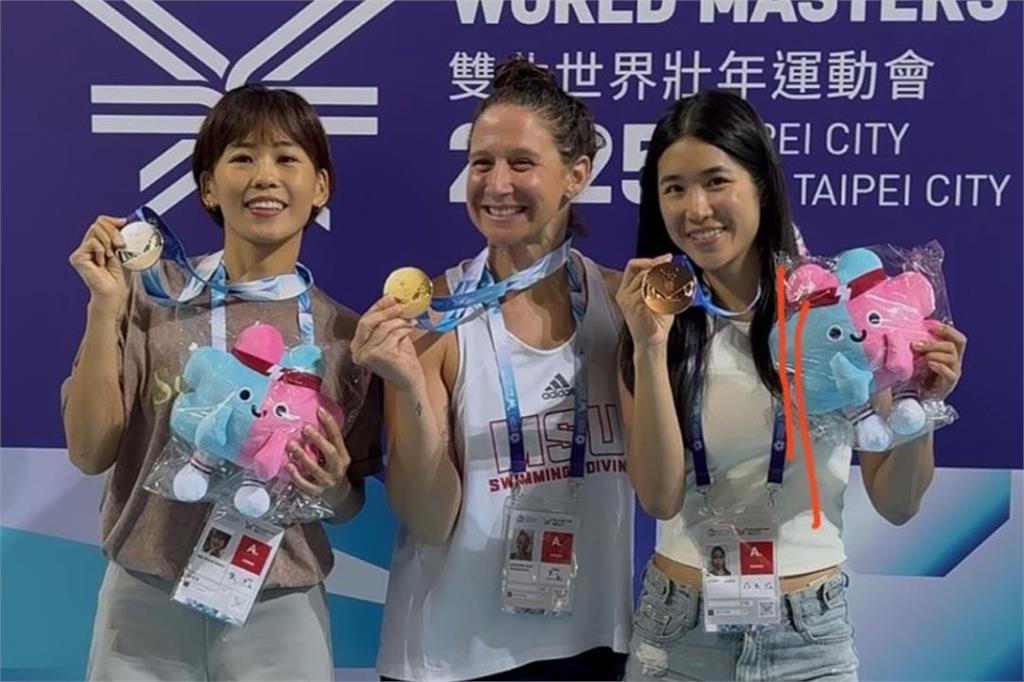 鑑識官成世壯運嬌點！　「美女警花」謝伯韶泳池進帳1銀1銅