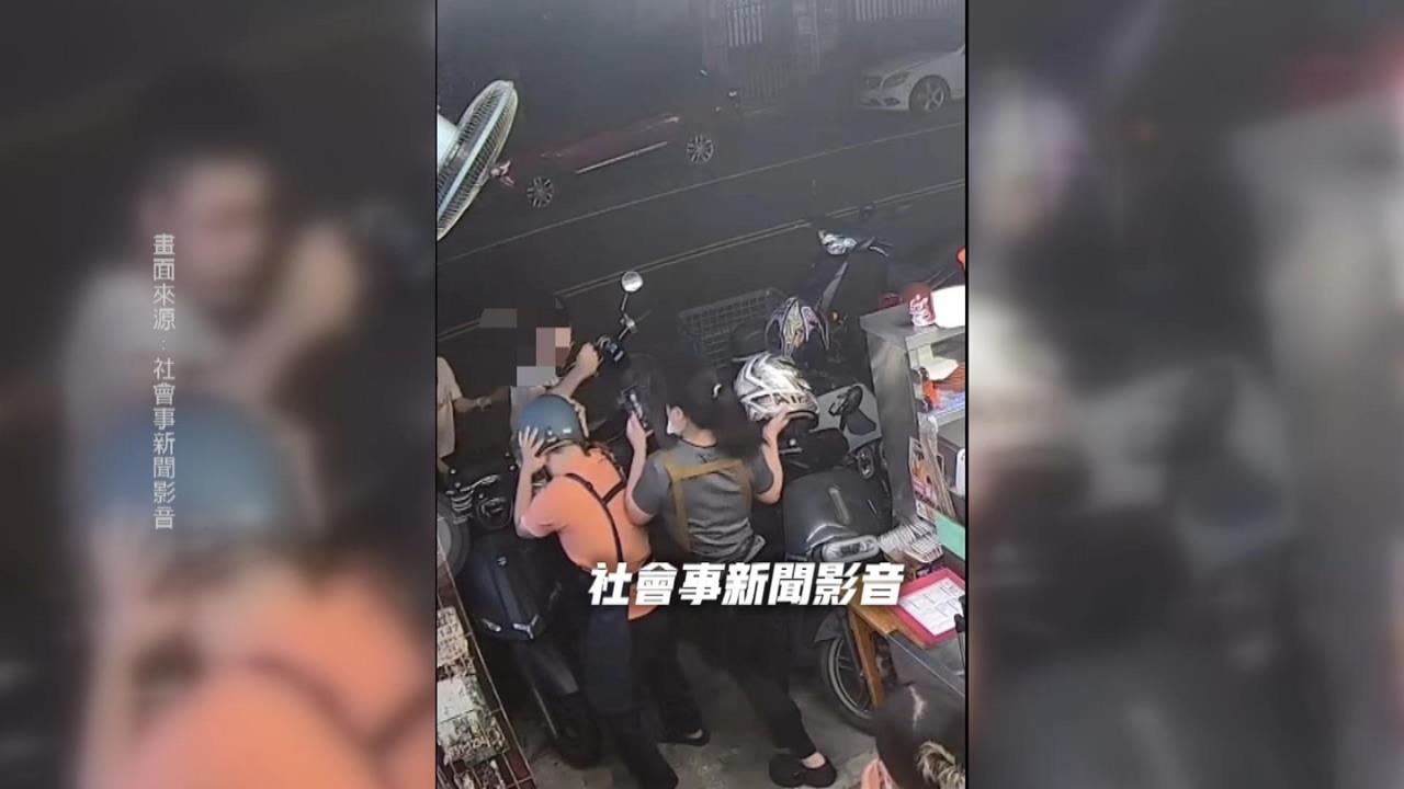 不滿鴨肉店客人擋出入口! 莽男持武士刀.鐵勾攻擊