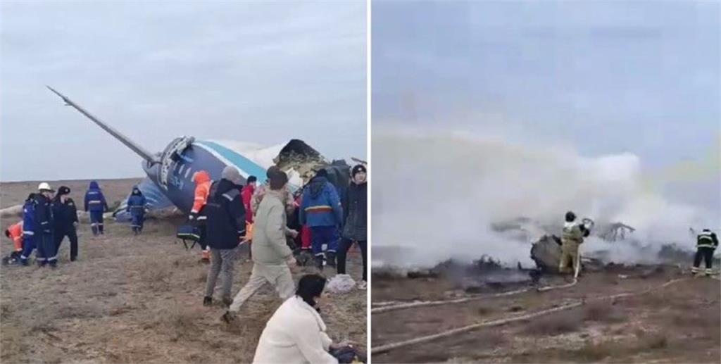 快新聞／哈薩克72人客機墜毀！25人奇蹟生還　墜機原因曝光