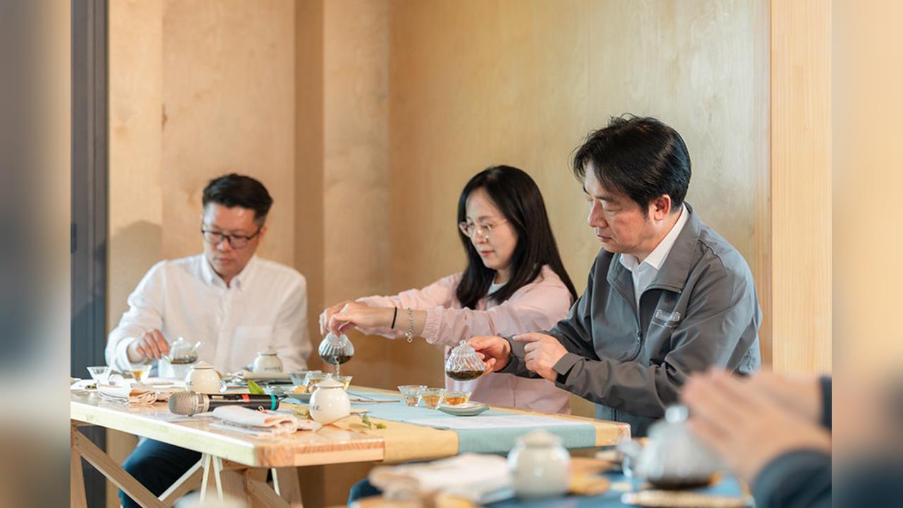 快新聞／地方創生再添亮點！賴清德親訪台東「女兒不懂茶」　加碼60億助青年返鄉