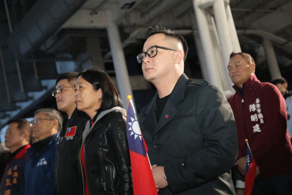 建城400年元旦升旗　童子瑋期許基隆無畏風雨團結向前