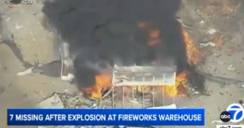 加州煙火倉庫爆炸「7人仍失聯」！多地國慶煙火秀喊卡　哀悼成主旋律
