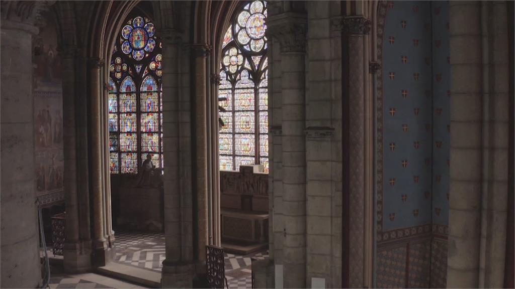 巴黎聖母院重建有成 開放媒體進入參觀