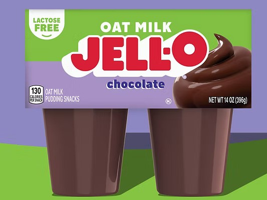卡夫亨氏首攻植物基甜點市場！旗下品牌Jell-O推出燕麥奶巧克力布丁、滿足乳糖不耐症客群