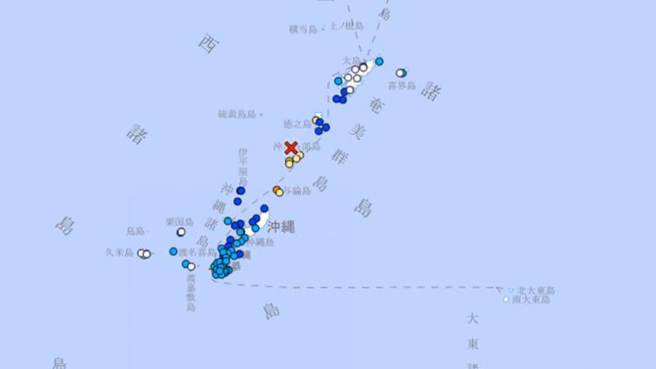 快新聞/地牛翻身!日本沖繩近海5.9地震 最大震度5強