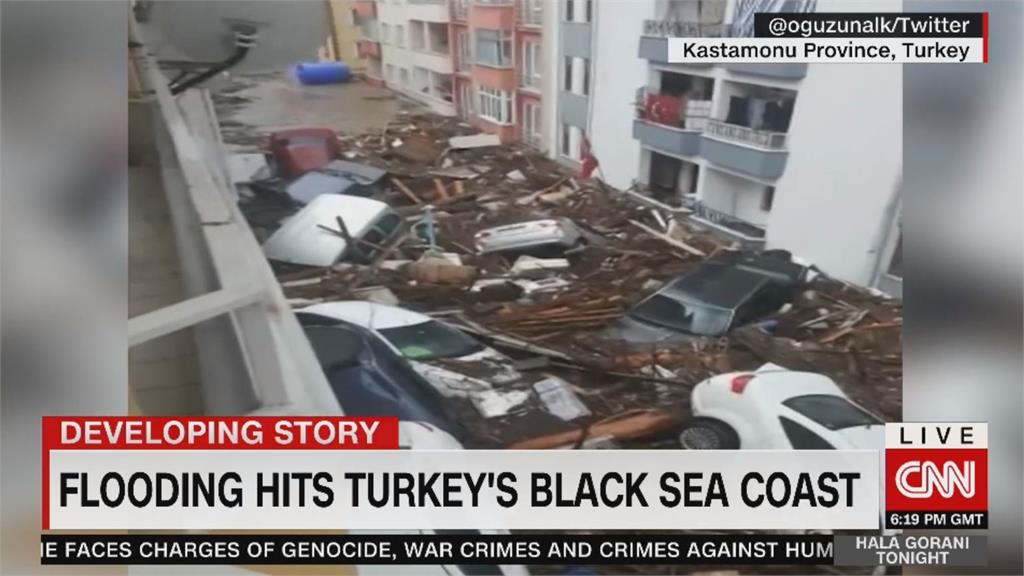 路西法肆虐北非南歐 土耳其北部爆洪災