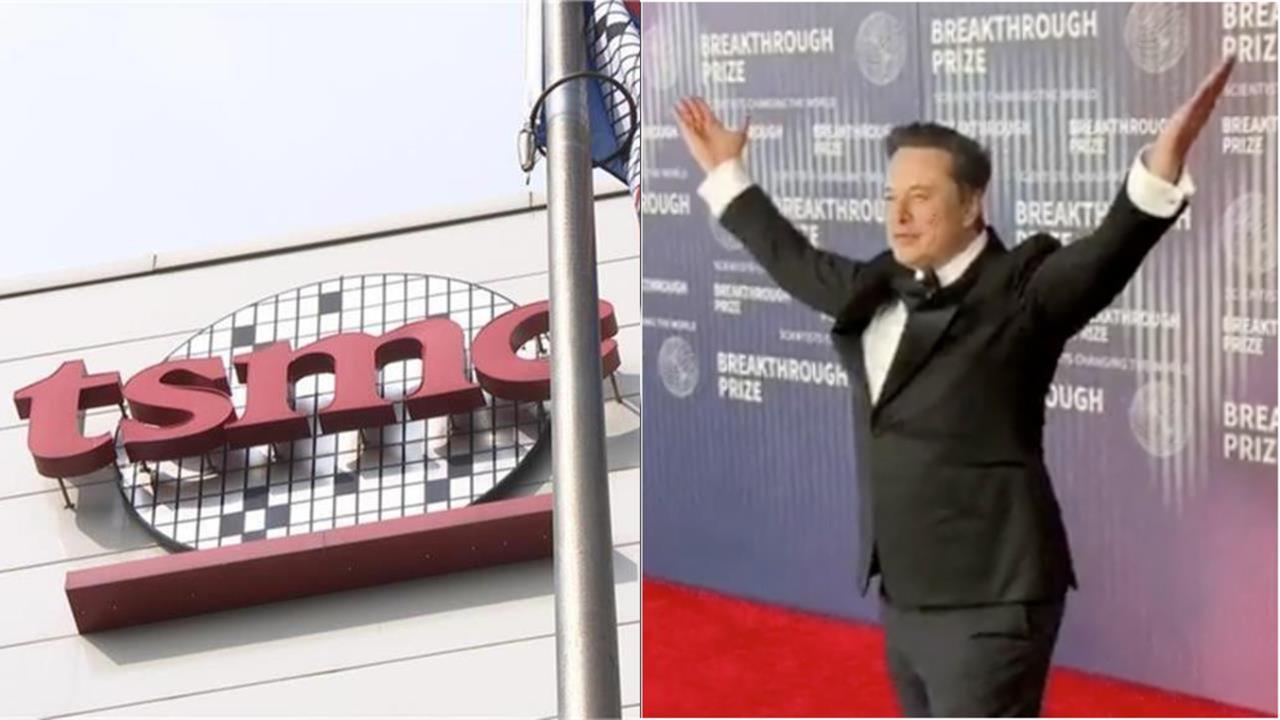 馬斯克公開「點名台積電」手滑超糗！叫成「另一家台廠」本尊高EQ幫緩頰