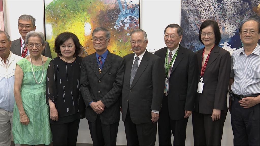 民視藝廊開幕 旅美畫家陳文石舉辦個人展