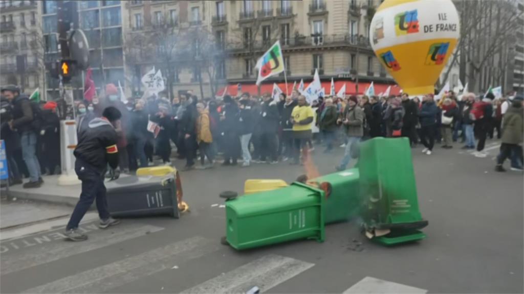 抗議年金改革！法國大罷工　預計將破百萬人走上街頭