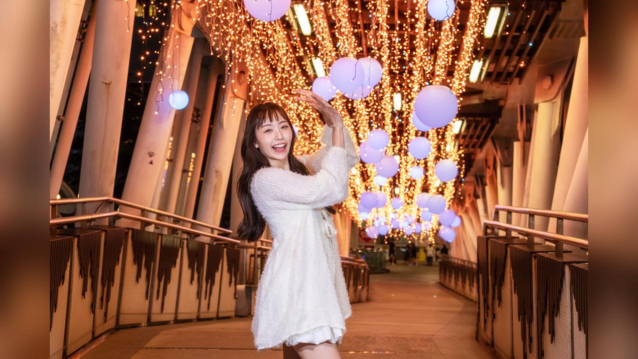 光影與馬戲創意交融 打造沉浸式炫彩廊道