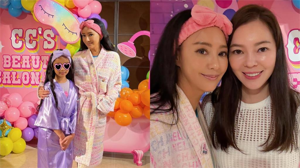 關穎替10歲愛女「辦超狂生日趴」曾馨瑩也現身了！曬同框合照狀態曝光